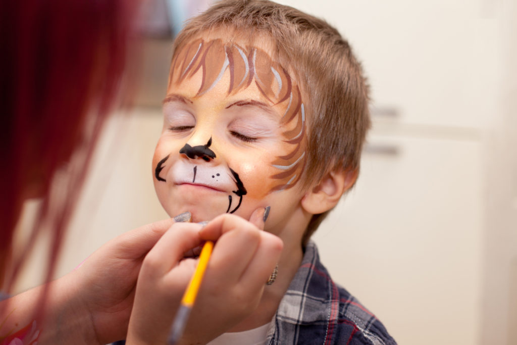 Cómo maquillar niños para fiestas infantiles