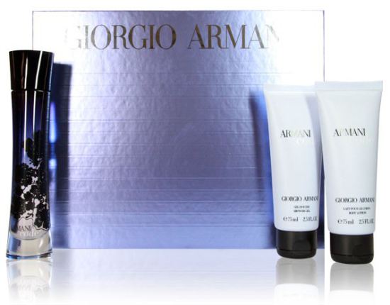 Armani Code Femme Pack eau de parfum + gel de ducha + loci&oacute;n corporal