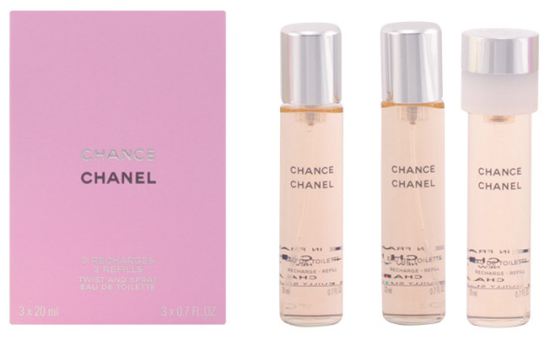 Chance Eau De Toilette Twist&spray Refill 3X20 ml