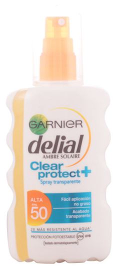 Spray Corporal Transparente Clear Protect Spf50 200 ml Spray Corporal Transparente Clear Protect Spf50 200 ml