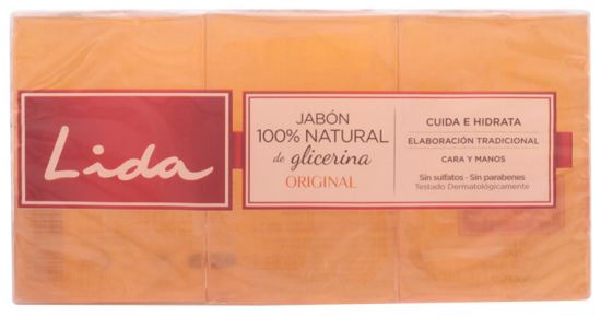 Jabon 100% Natural Glicerina Original Lote 3 Piezas