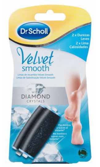 Dr. Scholl Recambios Velvet Diamond Durezas y Callos