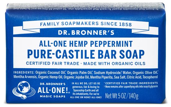 Dr. Bronner's J&aacute;bon en Pastilla 140 g