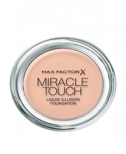 Base de Maquillaje Fundación Líquida Miracle touch 35 ml