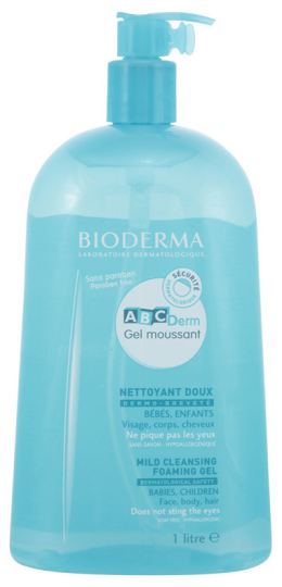Abcderm Moussant Gel Nettoyant Doux Bébés, Enfants 1000 ml Abcderm Moussant Gel Nettoyant Doux Bébés, Enfants 1000 ml