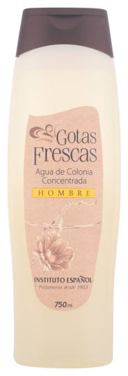 Gotas Frescas Hombre eau de Cologne 750 ml