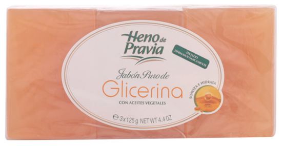 Heno De Pravia Jabon Glicerina Lote 3 Piezas