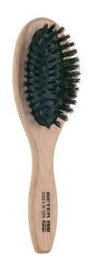 Cepillo neumático con cerdas mixtas en madera de roble Cepillo neumático con cerdas mixtas en madera de roble