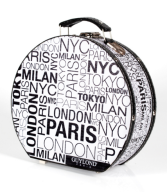 Maletin Cosmetica Madera Redondo