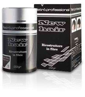 New Hair Reconstructor En Fibras 22Gr Gris Claro