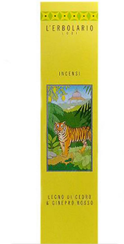 Incienso Le&ntilde;o de Cedro y Enebro Rojo