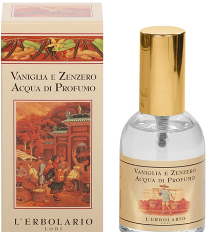 Agua de Perfume de Vainilla y Jengibre 50 ml