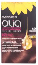 Olia Coloración Permanente 6.0 Rubio Oscuro 4 Piezas Olia Coloración Permanente 6.0 Rubio Oscuro 4 Piezas