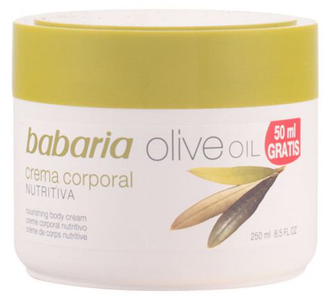 Crema Corporal Nutritiva de Aceite de Oliva 250 ml