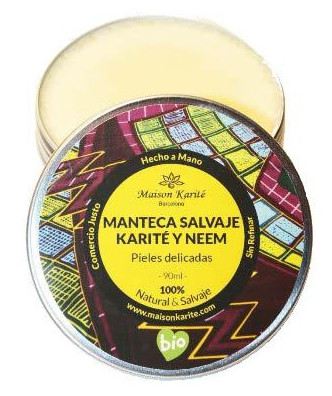 B&aacute;lsamo Manteca De Karit&eacute; Y Neem Salvajes 200 ml
