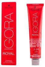 Royal Tinte Permanente 3/68 Castaño Oscuro marrón rojo 60 ml