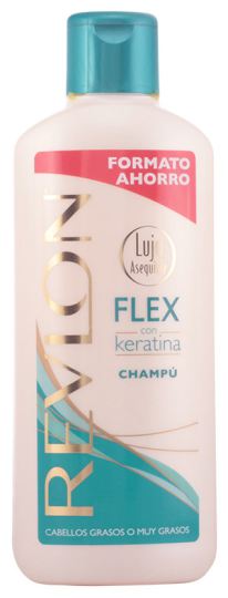 Champú Flex con Keratina para Cabello Graso 650 ml