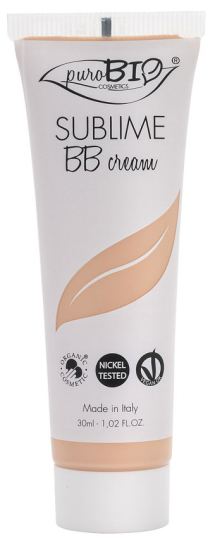 BB Cream Sublime Ecol&oacute;gica PuroBio Tono 01