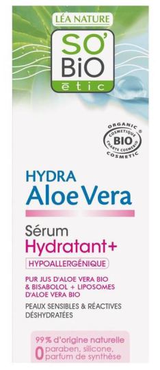 Hydra Aloe Vera S&eacute;rum Hidratante Piel Sensible 30 ml