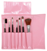 Set Estuche Maquillaje 7 Pinceles Tika Pink
