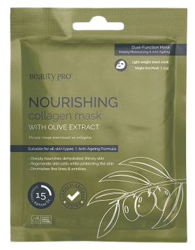 Nourishing Collagen Sheet Mask with Olive extract 23 gr