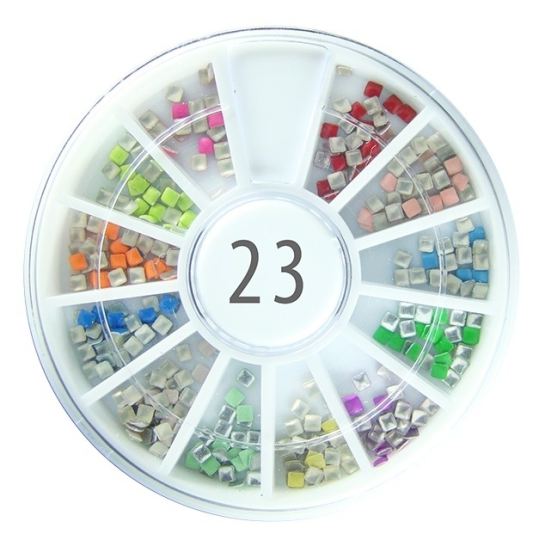 Rueda Decoraci&oacute;n de U&ntilde;as Cuadros Neon