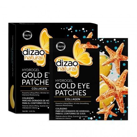 Parches Contorno de Ojos Hydrogel Gold 100% col&aacute;geno