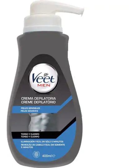 Crema Depilatoria de Ducha for Men 400 ml Crema Depilatoria de Ducha for Men 400 ml