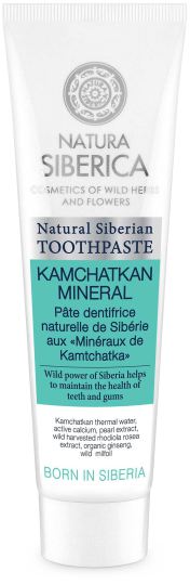 Pasta de dientes Kamchatkan Mineral 100gr Pasta de dientes Kamchatkan Mineral 100gr