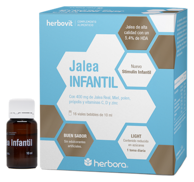 Jalea Infantil 16 Ampollas Bebibles de 10 ml