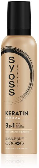 Syoss Espuma de Queratina 250 ml