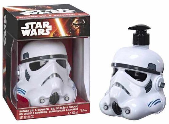 Star Wars Figura 3D stormtrooper gel+champ&uacute; 500 ml