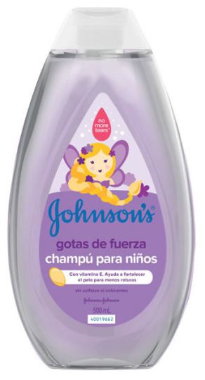 Johnson's Gotas de Fuerza Champ&uacute; para Ni&ntilde;os 500 ml