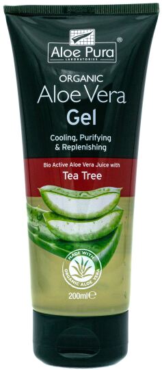 Gel Aloe Vera con aceite del árbol del té 200 ml