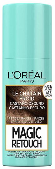 Magic Retouch Spray Retoca Raíces y Canas Castaño Oscuro 150ml Magic Retouch Spray Retoca Raíces y Canas Castaño Oscuro 150ml