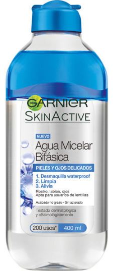 Garnier SkinActive Agua Micelar Sensitive para pieles sensibles 400 ml