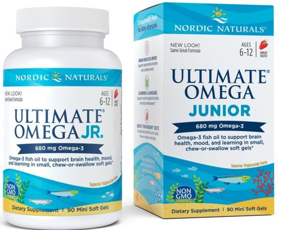 Ultimate Omega Junior 680 mg 90 Cápsulas Ultimate Omega Junior 680 mg 90 Cápsulas