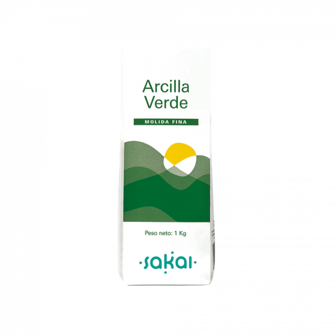 Arcilla Verde Fina 1 kg Arcilla Verde Fina 1 kg