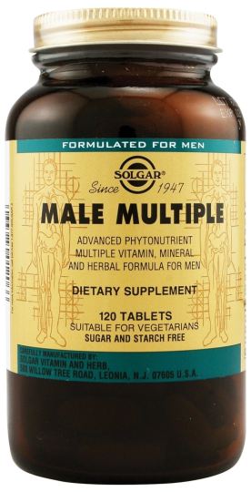 Male Múltiple Complejo Multivitamínico 120 Comprimidos Male Múltiple Complejo Multivitamínico 120 Comprimidos