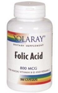 &Aacute;cido Folico 800 mg 100 C&aacute;psulas
