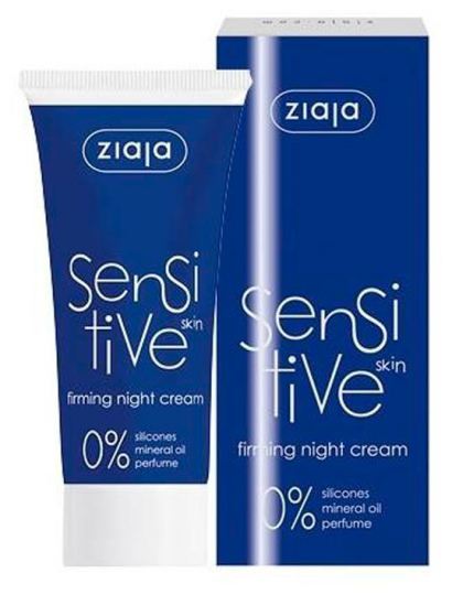 Ziaja Sensitive Crema Reafirmante de Noche para Pieles Sensibles 50 ml