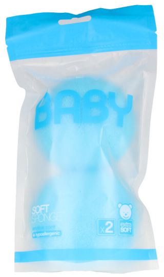 Baby Esponja Soft Bath Hypoallergenic 2 uds