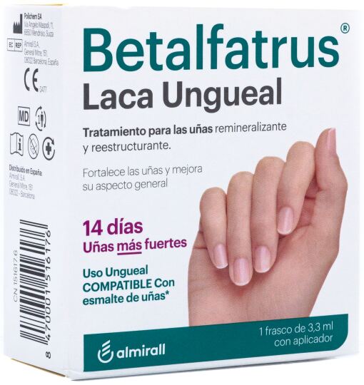 Betalfatrus Laca Ungueal Remineralizante y Reestructurante 3,3 ml