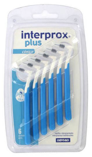 Cepillo Dental Interprox Plus Cónico 6 uds Cepillo Dental Interprox Plus Cónico 6 uds