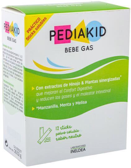 Pediakid Bebe Gases Biberón Jarabe 12 Sticks Pediakid Bebe Gases Biberón Jarabe 12 Sticks