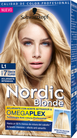Schwarzkopf Nordic Blonde L1 Aclarante Intensivo 155 ml 10 gr