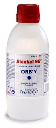 Alcohol 96° de 250 ml