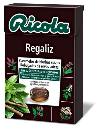 Caramelos sin azúcar Regaliz 50 gr Caramelos sin azúcar Regaliz 50 gr