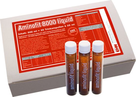 Aminofit 8000 20 Ampollas