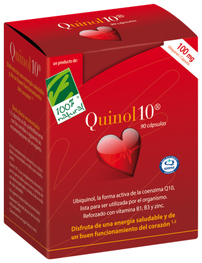 Quinol10 100mg 90 Cápsulas Quinol10 100mg 90 Cápsulas